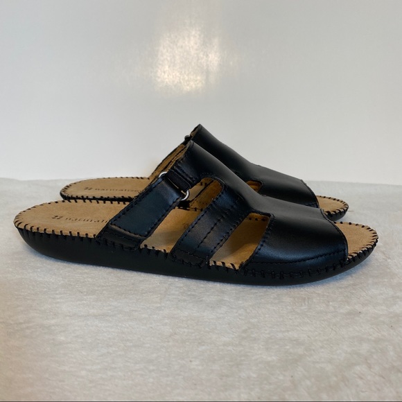 Naturalizer | Shoes | Naturalizer Serene Black Comfort Slides Size 8w |  Poshmark